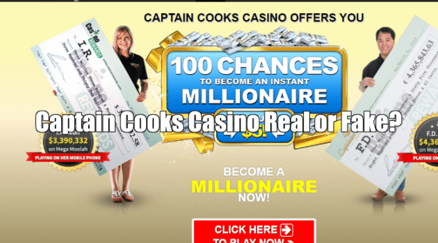 Captain Cooks Casino Real or Fake?